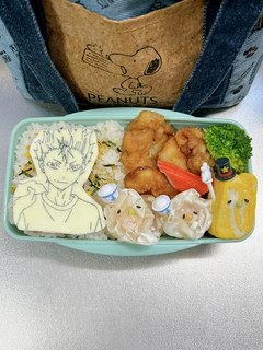 毎日高校男子弁当 キャラ弁 西谷夕-レシピのメイン写真