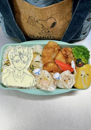 毎日高校男子弁当 キャラ弁 西谷夕-レシピのメイン写真