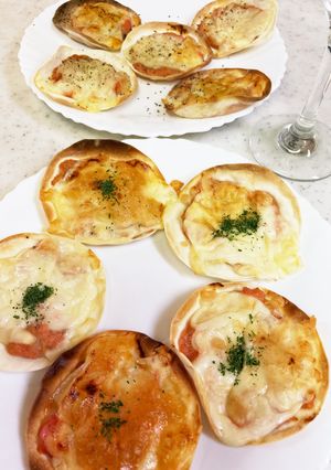 バナナ明太子チーズピザ-レシピのメイン写真