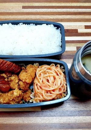 高校生男子お弁当24年4月17日-レシピのメイン写真