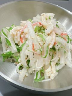 大根と大葉のさっぱりサラダ-レシピのメイン写真