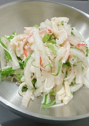 大根と大葉のさっぱりサラダ-レシピのメイン写真