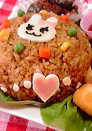 お釜にポン♪１分で簡単ドライカレー？-レシピのメイン写真