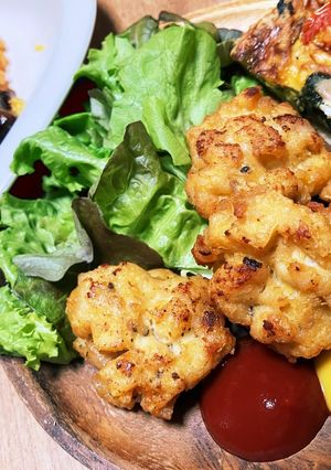 凍み豆腐（高野豆腐）入りチキンナゲット-レシピのメイン写真