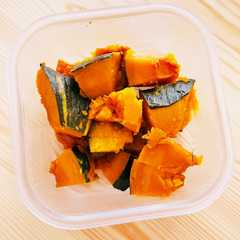 รูปของ 炊飯器にお任せ♪ホクホク柔らかカボチャ煮