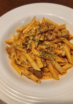 トマトクリームペンネ-レシピのメイン写真