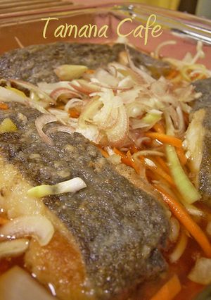 野菜たくさん!カレイの簡単南蛮漬け♪-レシピのメイン写真