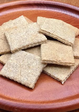 ライ麦と全粒粉のクッキー-レシピのメイン写真