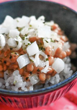 べったら納豆ご飯-レシピのメイン写真