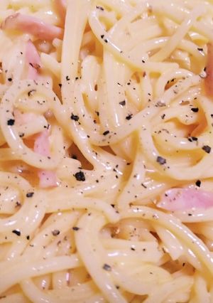 とろけるチーズのカルボナーラ-レシピのメイン写真