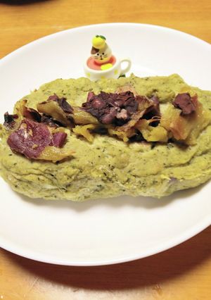 オートミールパウダーと焼き芋パン-レシピのメイン写真