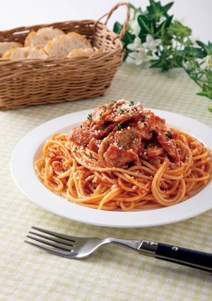 豚みそステーキでスパゲッティ-レシピのメイン写真