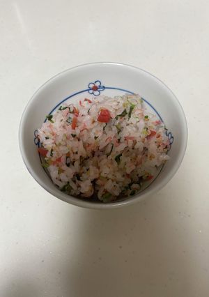 手抜き料理！ちりめんじゃこの混ぜご飯-レシピのメイン写真