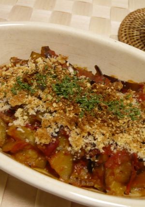 ☆アンチョビ香る♪　野菜のパン粉焼き☆-レシピのメイン写真