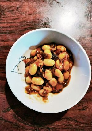 ★☆鶏そぼろと五目煮豆のピリ辛中華和え★-レシピのメイン写真