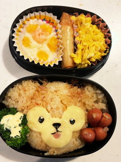 ちょー簡単ダッフィー弁当-レシピのメイン写真