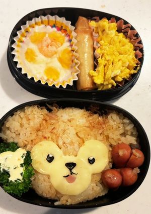 ちょー簡単ダッフィー弁当-レシピのメイン写真