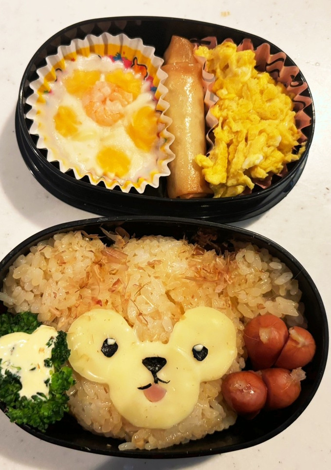ちょー簡単ダッフィー弁当-レシピのメイン写真