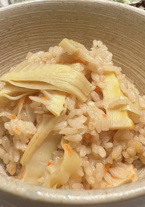 顆粒だしで簡単◎出汁濃いめたけのこご飯-レシピのメイン写真