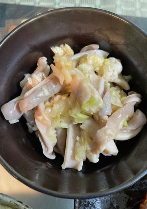 【簡単】豚ガツのネギ塩ポン酢和え-レシピのメイン写真