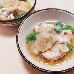 รูปของ 豚肉とオクラのみぞれ煮
