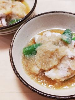 豚肉とオクラのみぞれ煮-レシピのメイン写真