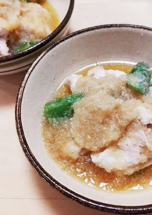 豚肉とオクラのみぞれ煮-レシピのメイン写真