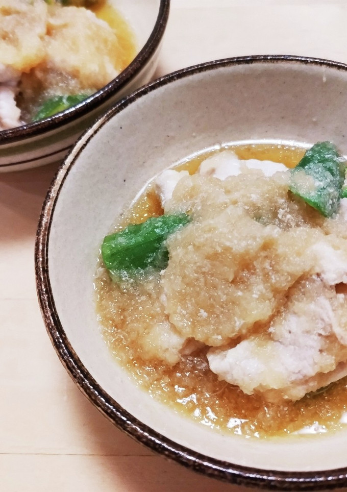 豚肉とオクラのみぞれ煮-レシピのメイン写真