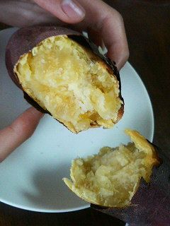 ホクホク30分で焼きイモ♪-レシピのメイン写真