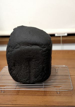 竹炭食パン-レシピのメイン写真