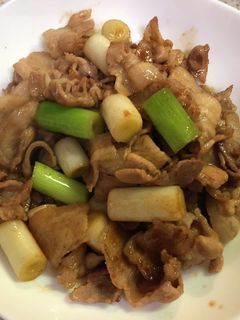 豚バラと長ネギの焼き肉のタレ炒め-レシピのメイン写真