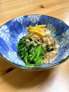 三つ葉のおひたし-レシピのメイン写真