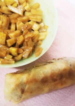 簡単春巻き 筍消費-レシピのメイン写真