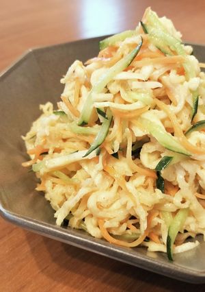 切干大根の豆腐マヨネーズサラダ QC-レシピのメイン写真