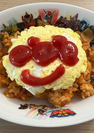 レンチンでオムライス用たまご-レシピのメイン写真