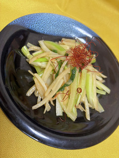 セロリとじゃがいものきんぴら-レシピのメイン写真