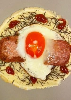 もずくれーぷ-レシピのメイン写真