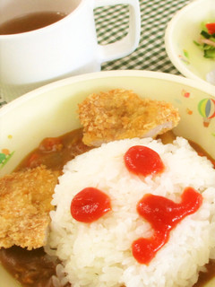 【幼児食】クマさんカレー-レシピのメイン写真