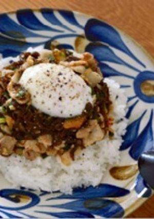 スタミナもずく丼-レシピのメイン写真