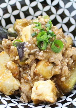 満腹感◎厚揚げ麻婆ナス-レシピのメイン写真