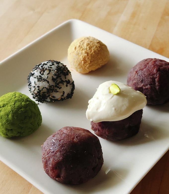 おはぎダイエット☆デザートお盆☆簡単弁当 by マダム・フィーカ