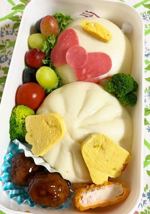 ドナルドダックまん弁当-レシピのメイン写真