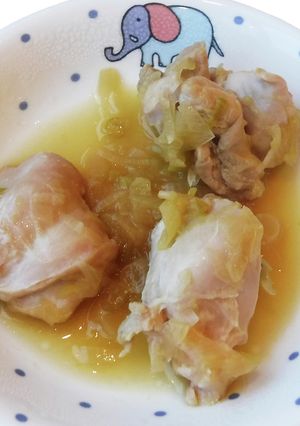 【保育園給食】鶏肉のオレンジ煮-レシピのメイン写真