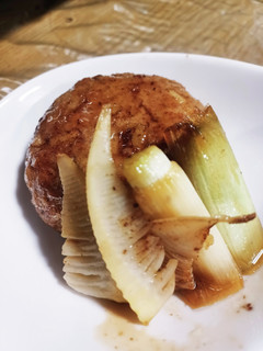 おばあちゃん家の筍照り焼きハンバーグ☆-レシピのメイン写真