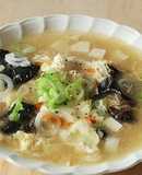 10分☆キクラゲ中華卵スープ☆簡単防災食