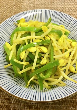もやしとピーマンのカレーソテー-レシピのメイン写真
