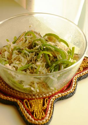 お弁当に常備菜：しらすピーマンのきんぴら-レシピのメイン写真