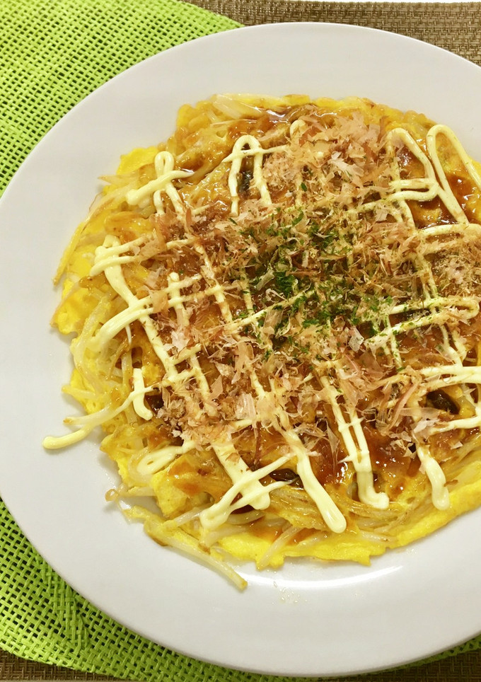 もやしのお好み焼き風-レシピのメイン写真