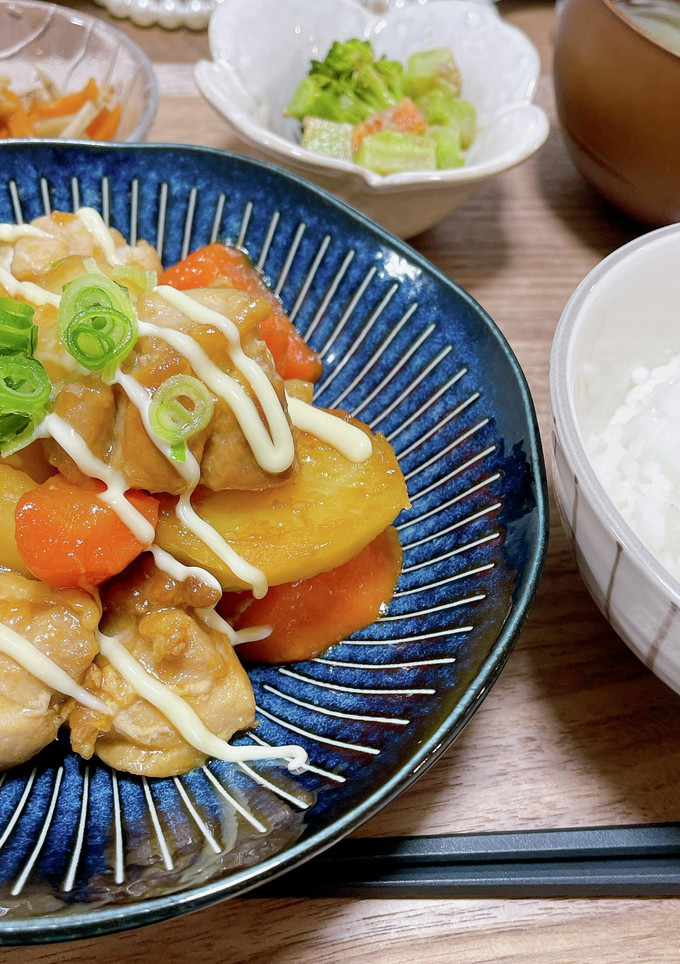 鶏とじゃがいもの中華風照り煮-レシピのメイン写真