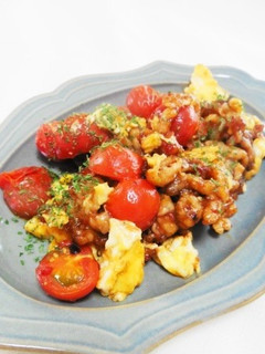 豚玉トマトの味噌チリソース炒め-レシピのメイン写真